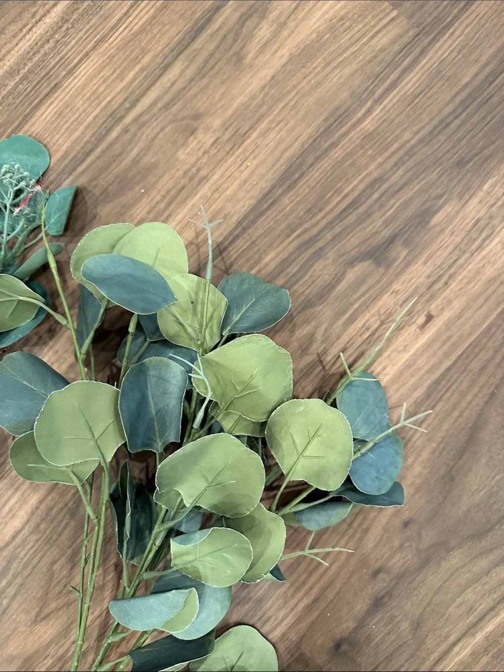 Hobby Lobby Eucalyptus and Lavender Faux Stem Bundle - Green and Purple